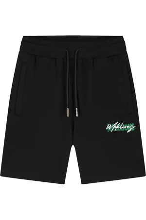 Malelions Men Iconic Shorts | Black/Green