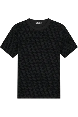 Malelions Men Monogram T-Shirt | Black