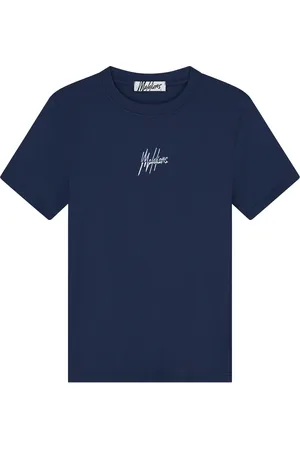 Malelions Women Kiki T-Shirt | Midnight Blue/Light Blue