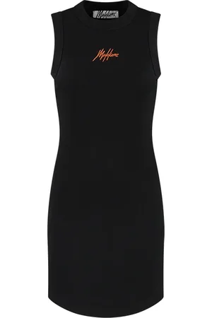 Malelions Women Signature Cut-Out Dress | Black