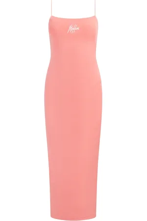Malelions Women Slip Dress | Coral