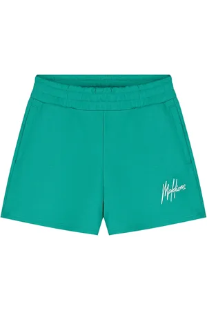Malelions Women Endless Summer Shorts | Bright Green/White