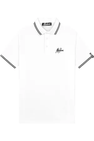 Malelions Men Signature Polo | White