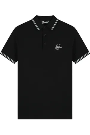 Malelions Men Signature Polo | Black