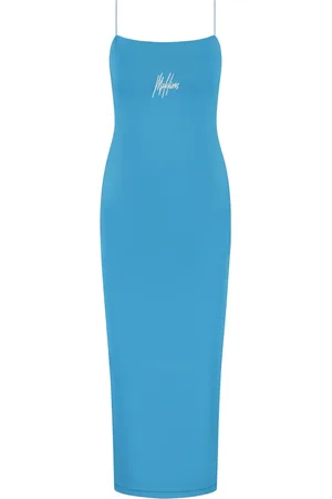 Malelions Women Slip Dress Short | Azzurro