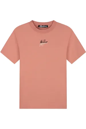 Malelions Men Split T-Shirt | Coral