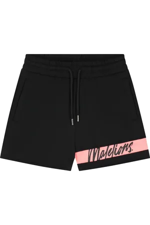 Malelions Women Captain Shorts | Black/Coral