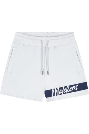 Malelions Women Captain Shorts | Light Blue/Midnight Blue