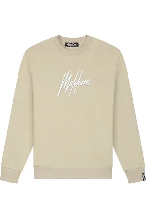 Malelions Men Duo Essentials Sweater | /White
