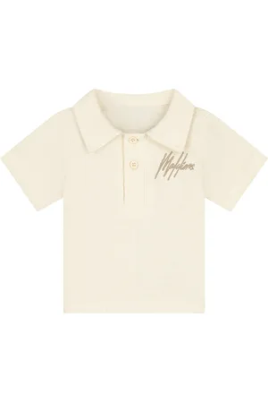 Malelions Baby Mousseline Polo | Off-White