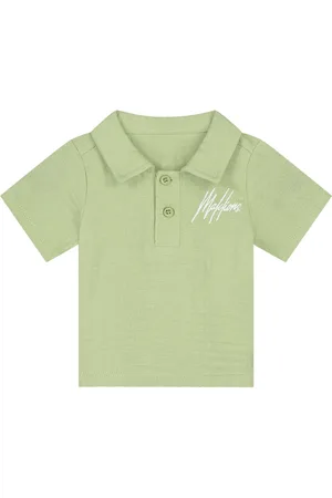 Malelions Baby Mousseline Polo | Grass Green
