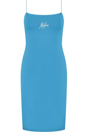 Malelions Women Slip Dress Short | Azzurro