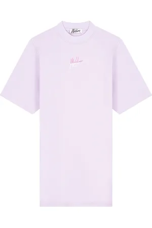 Malelions Women Kiki T-Shirt Dress | Soft Lilac/Magenta