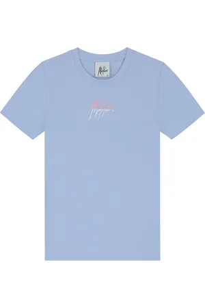 Malelions Junior Girls Kiki T-Shirt | Vista Blue/Light Pink