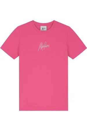 Malelions Junior Girls Kiki T-Shirt | Hot Pink/Humus