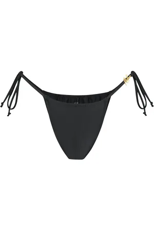 Malelions Women Wrap Bikini Bottom | Black
