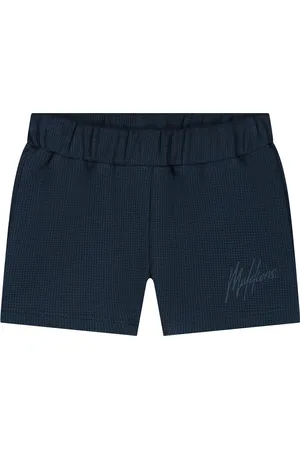 Malelions Baby Waffle Signature Shorts | Navy