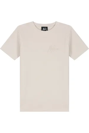Malelions Junior Waffle T-Shirt | Taupe