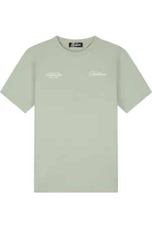 Malelions Men Champagne T-Shirt | Light Sage