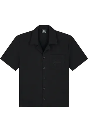 Malelions Junior Waffle Shirt | Black