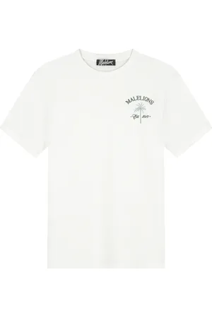 Malelions Men Jungle T-Shirt | White