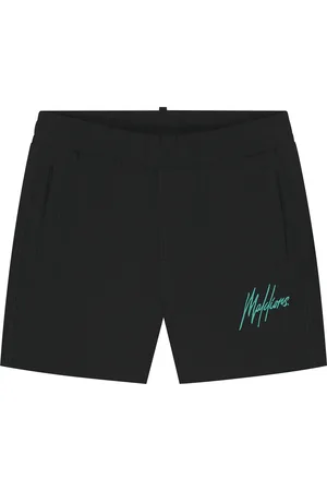 Malelions Junior Signature Swim Shorts | Turquoise/Black