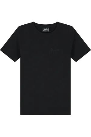 Malelions Junior Waffle T-Shirt | Black