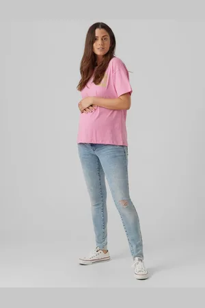 Mama;licious Slim Fit Low Waist Jeans