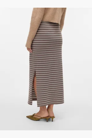 Mama;licious High Waist Lange Rok