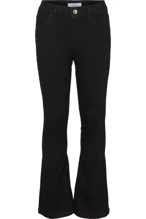 Mama;licious Vmruby High Rise Flared Fit Jeans
