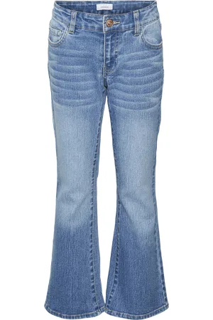 Mama;licious Vmriver High Rise Flared Fit Jeans