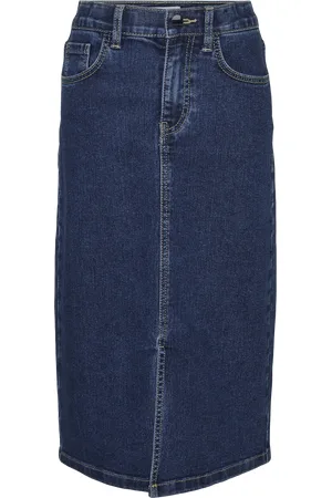 Mama;licious Vmheather High Waist Lange Rok
