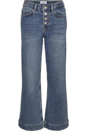 Mama;licious Vmdaisy High Rise Wide Fit Jeans