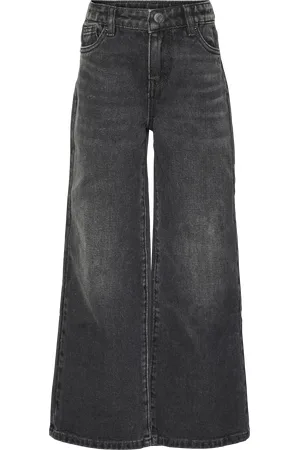 Mama;licious Vmdaisy High Rise Wide Leg Fit Jeans
