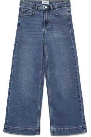 Mama;licious Vmdaisy High Rise Wide Fit Jeans