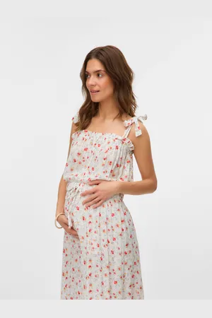 Mama;licious Regular Fit Vierkante Hals Tanktop