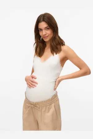 Mama;licious Bodycon Fit V-hals Top