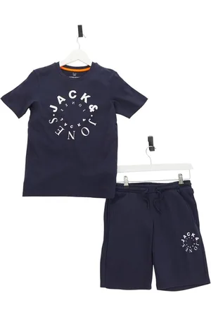 JACK & JONES JACK & JONES Jongens Warrior Set Marineblauw