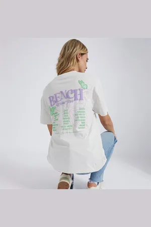 Bench Dames Kemi T-shirt Off White