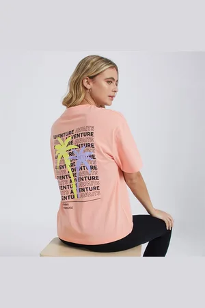 Bench T-shirt Savita koraal dames