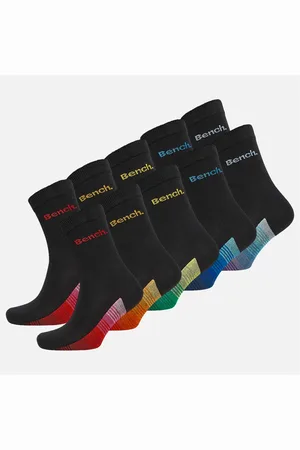 Bench Jongens Sokken 10-pack Zwart/Multi