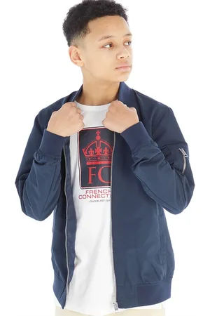 JACK & JONES JACK & JONES Jongens Mash Bomberjas Navy Blazer