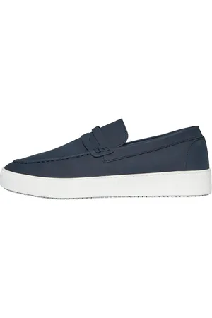 Brave Soul Heren Lisbon Loafers Marineblauw