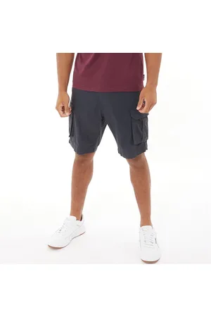 Brave Soul Heren Eiland Cargo Shorts Navy