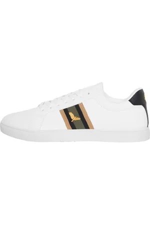 Brave Soul Herenschoenen Louie Eagle PU Witte/Groen/Goud