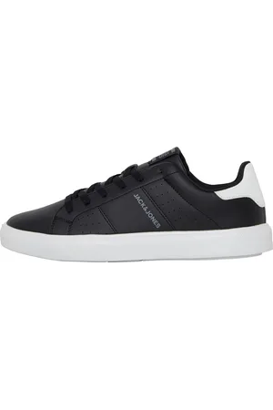 JACK & JONES JACK & JONES Heren Ealing PU Pes Sneakers Antraciet