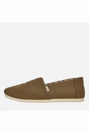 TOMS Heren Canvas Alpargata Espadrilles Militair Olijf