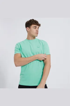 Bench Heren T-shirts Mintgroen