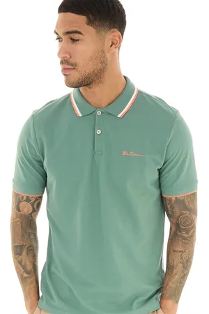 Ben Sherman Heren Twin Tipped Polo