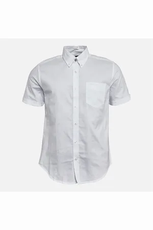 Ben Sherman Heren Oxford Overhemden met korte mouwen